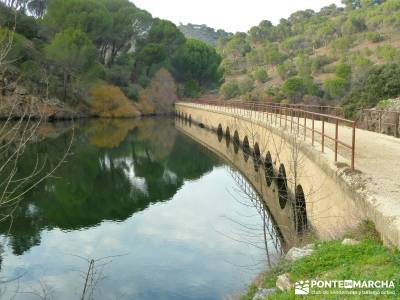 Garganta de Picadas - Vía Verde del Alberche; excursiones cerca madrid;rutas por la pedriza